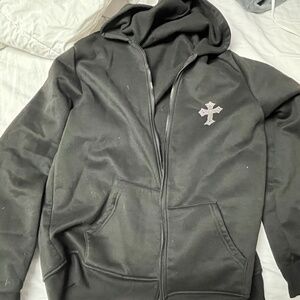 Black y2k cross